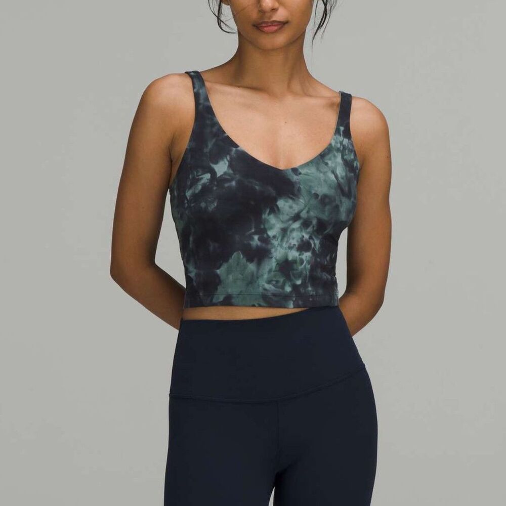 Lululemon Align Tank Top 6 Diamond Dye Silver Blue Tidewater Teal Graphite Grey